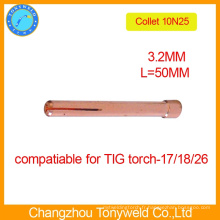 10N25 3,2 mm TIG torch tungsten pinces de serrage